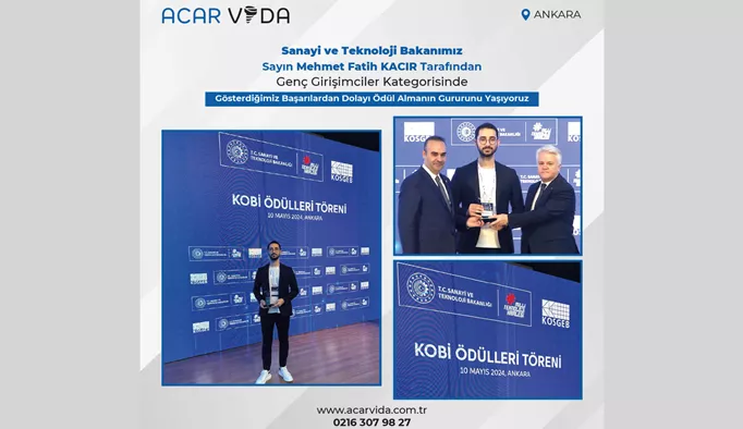 Acar Vida Ödül Töreni